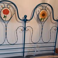 letto in ferro battuto 