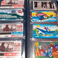 collezione di schede telefoniche