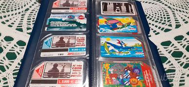 collezione di schede telefoniche