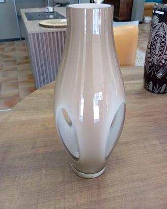 Vaso Vintage –-Vetro di Murano tortora/beige-