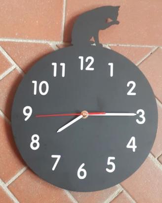Orologio Gatto da parete/muro.