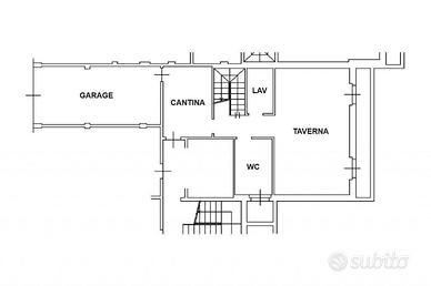 Appartamento (s12) con garage e taverna