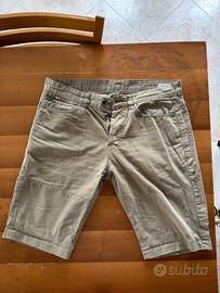 Bermuda GAS uomo tg. W33 / 50 beige sabbia