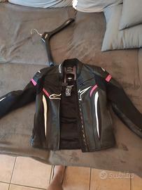 giubbotto moto donna 