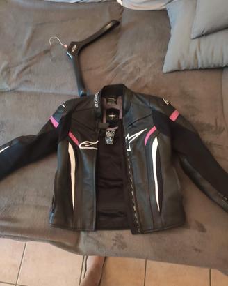 giubbotto moto donna 