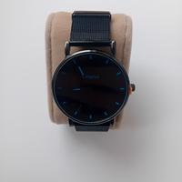 Orologio Nero/Blu minimal