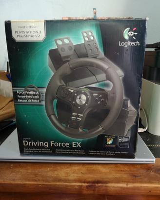 Volante da corsa Logitech per playstation