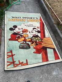 Tappeto vintage Mickey Mouse