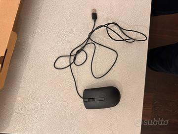 Mouse USB con filo – Nero