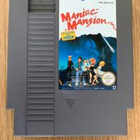Maniac Mansion Nintendo Nes PAL Italiano