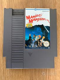Maniac Mansion Nintendo Nes PAL Italiano
