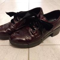 SCARPE DONNA BORGOGNA ENVALS TAGLIA 38