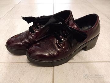 SCARPE DONNA BORGOGNA ENVALS TAGLIA 38