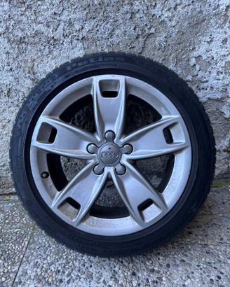 Cerchi in lega Audi + gomme invernali 205/50/17