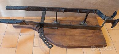 Supporto morsa per portaprosciutto