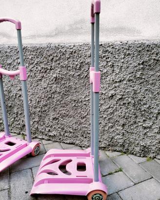Carrellino zaino SJ rosa