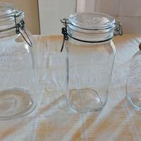 Barattoli in vetro  Bormioli