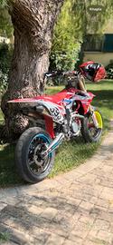 Honda crf 450 2014 doppio scarico