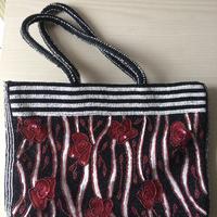 Borsa di paillettes e perline Nadine