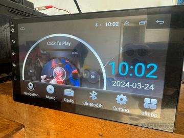 Autoradio 2din Android touch wi-fi BT Gps 1080P hd