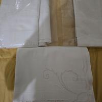 Set di Lenzuolo (piu federe) e Copriletto di Lino