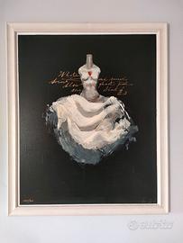 Serigrafia Polimaterica Luca Bellandi-White Slow