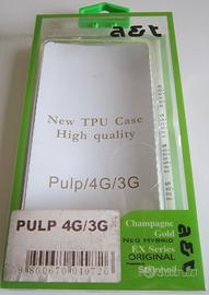 Cover champagne gold per Wiko Pulp 3G/4G nuova