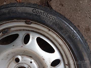 ruote cerchi in lega smart 