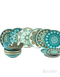 Servizio  piatti  18 pz Villa d’Este Tivoli