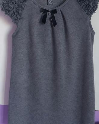 Vestito Zara Kids grigio 7-8 anni 128 cm