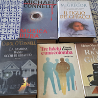 Lotto di 5 Thriller, gialli e romanzi