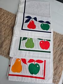 3 asciugapiatti cotone o tovagliette 50x70 cotone