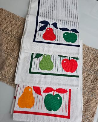 3 asciugapiatti cotone o tovagliette 50x70 cotone