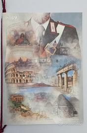 Calendari storici Carabinieri 11 pezzi