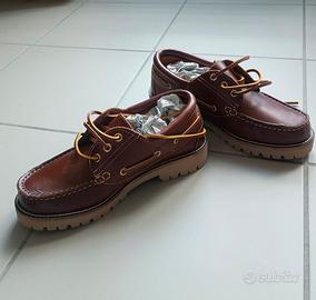 Mocassini Donna in Pelle Tg 39 Marrone