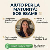 Aiuto compiti, esame di maturità e aiuto debiti