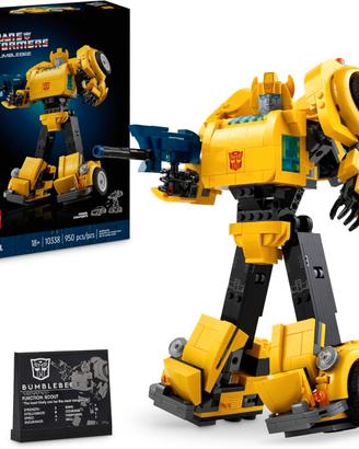 LEGO Icons Transformers Bumblebee Action Figure Ro