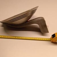 lampada a parete bernd beisse alluminio