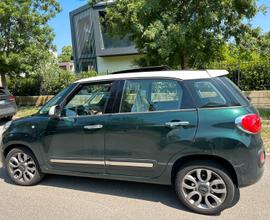Fiat 500L 1.4 turbo GPL verde e bianco