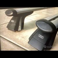 Barra porta tutto + porta bici originali audi