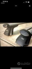 Barra porta tutto + porta bici originali audi