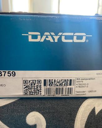 KIT DISTRIBUZIONE DAYCO KTB759 1.9 JTD/Multijet