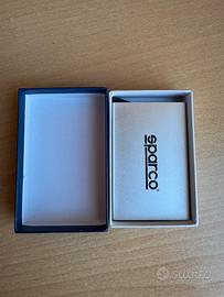 Porta carte di credito sparco in alluminio