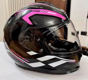 Casco Integrale Scorpion EXO491 KRIPTA NERO ROSA-M