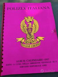CALENDARIO 1957 POLIZIA DI STATO