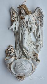 Acquasantiera In Porcellana Antica