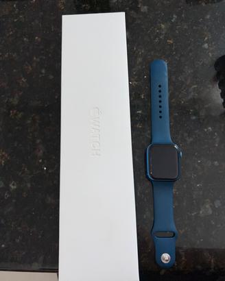 Apple Watch S7 45mm Blue Al Aby