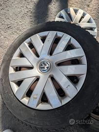 Cerchi in lega Volkswagen polo con gomme 
