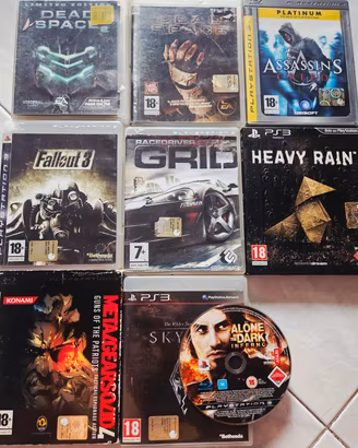 giochi PlayStation 2 e 3