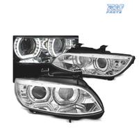 FARI BMW E92 E93 06-10 XENON OCCHI ANGEL LED CROMA